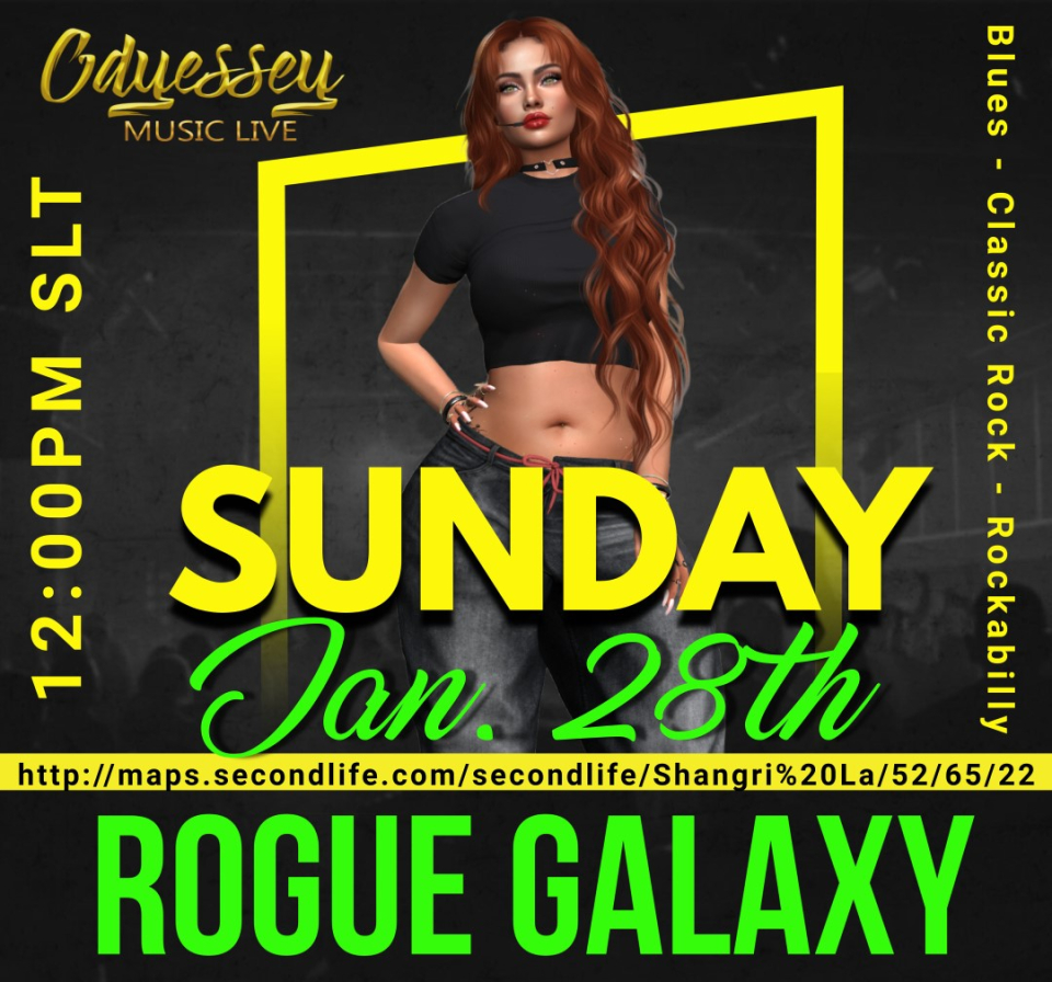 Hey Everyone 🙂 I'm Performing at Odyessey today!I would love it if you would join me! Come request some of your favorite tunes! I'd be happy to sing them!» Шhen: ❈ ∵∴12:00PM ∵∴ ❈» Dress: ❈ ∵∴ CASUAL∵∴ ❈» Ride: http://maps.secondlife.com/secondlife/Shangri%20La/52/65/22