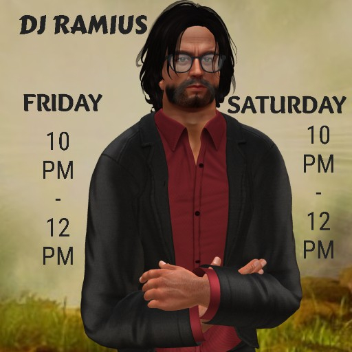 DJ RAMIUS EASTERWOODDJ RAMIUS BRINGS YOU COUNTRY, POP, ROCKWHO??? - DJ RAMIUSWHERE??? - WOLF PACK CLUBWHEN??? - EVERY FRIDAYTIME??? - 10 PM - 12 PM GRID TIME??? - COME DRESSED AS YOU AREhop://grid.wolfterritories.org:8002/Wolf Pack/437/539/27