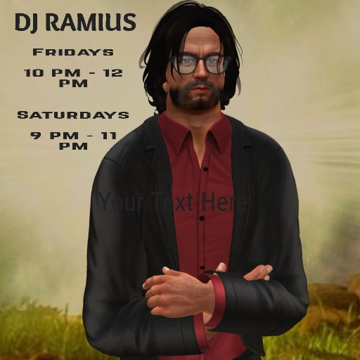 DJ RAMIUS EASTERWOODDJ RAMIUS BRINGS YOU COUNTRY, POP, ROCKWHO??? - DJ RAMIUSWHERE??? - WOLF PACK CLUBWHEN??? - EVERY SATURDAYTIME??? - 9 PM - 11 PM GRID TIME??? - COME DRESSED AS YOU AREhop://grid.wolfterritories.org:8002/Wolf Pack/437/539/27
