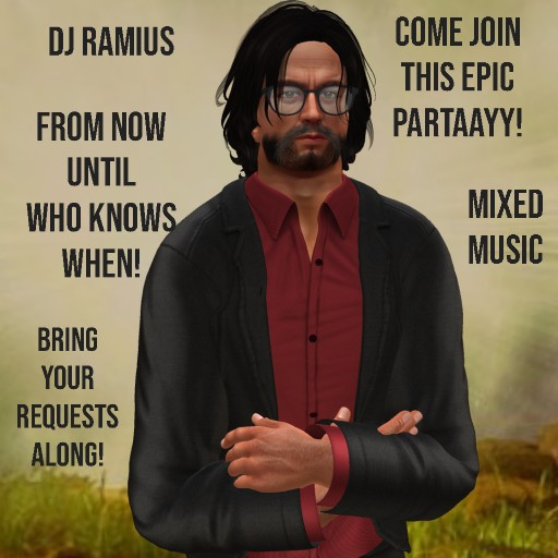 COME ON DOWN! DJ RAMIUS IS SHOOTIN' HIS TUNEZ OFF RIGHT NOW UNTIL???  WHO KNOWS WHEN! ;)DJ RAMIUS BRINGS YOU COUNTRY, POP, ROCKWHO??? - DJ RAMIUSWHERE??? - WOLF PACK CLUBWHEN??? -  EVERY FRIDAY & SATURDAYTIME??? - NOW - UNTIL WHO KNOWS WHEN?????? - COME DRESSED AS YOU AREhop://grid.wolfterritories.org:8002/Wolf Pack/437/539/27